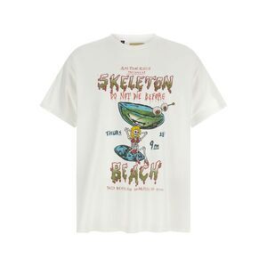 GALLERY DEPT. White Cotton Men's T-Shirt